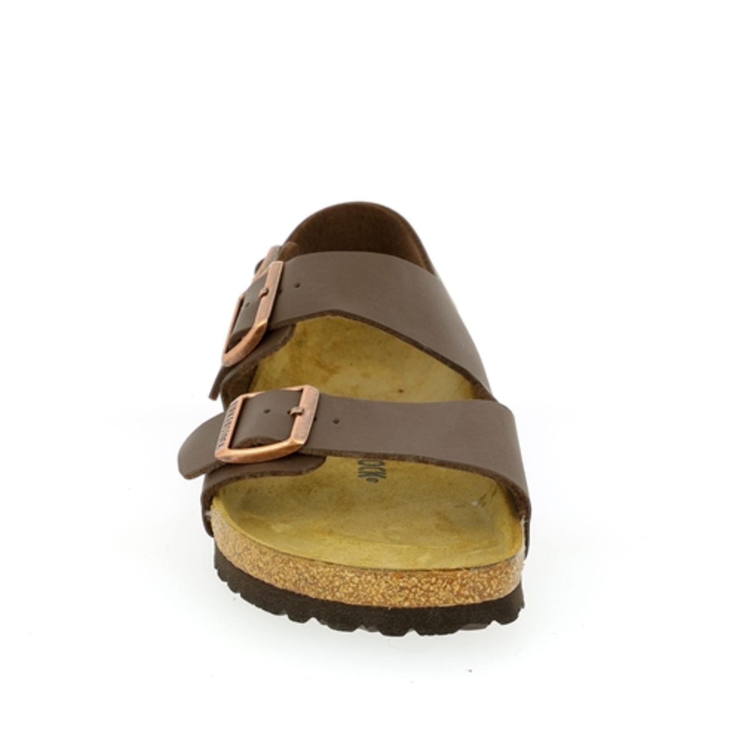 Zoom Birkenstock muiltjes bruin