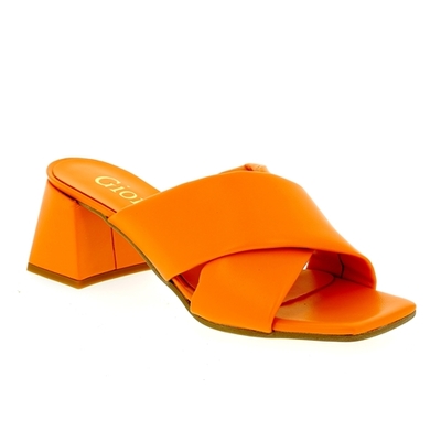 Gioia muiltjes - slippers oranje