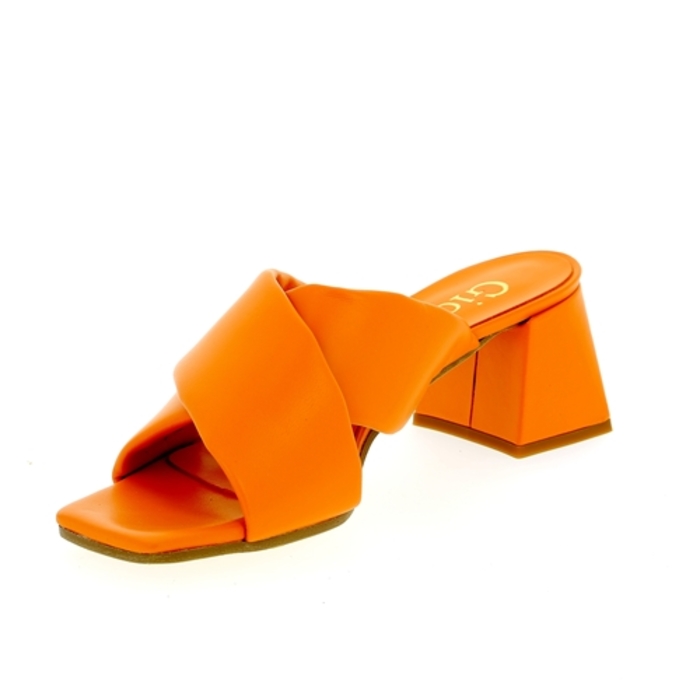 Gioia Muiltjes - slippers oranje