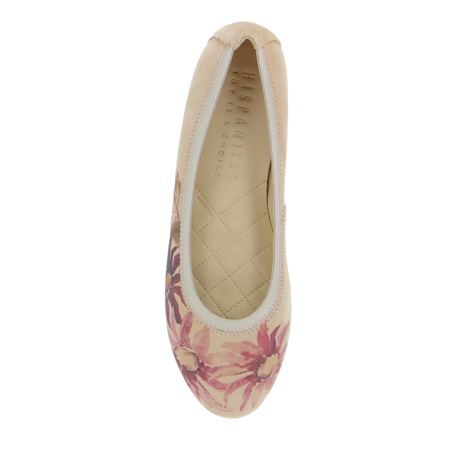 Zoom Hispanitas ballerines beige