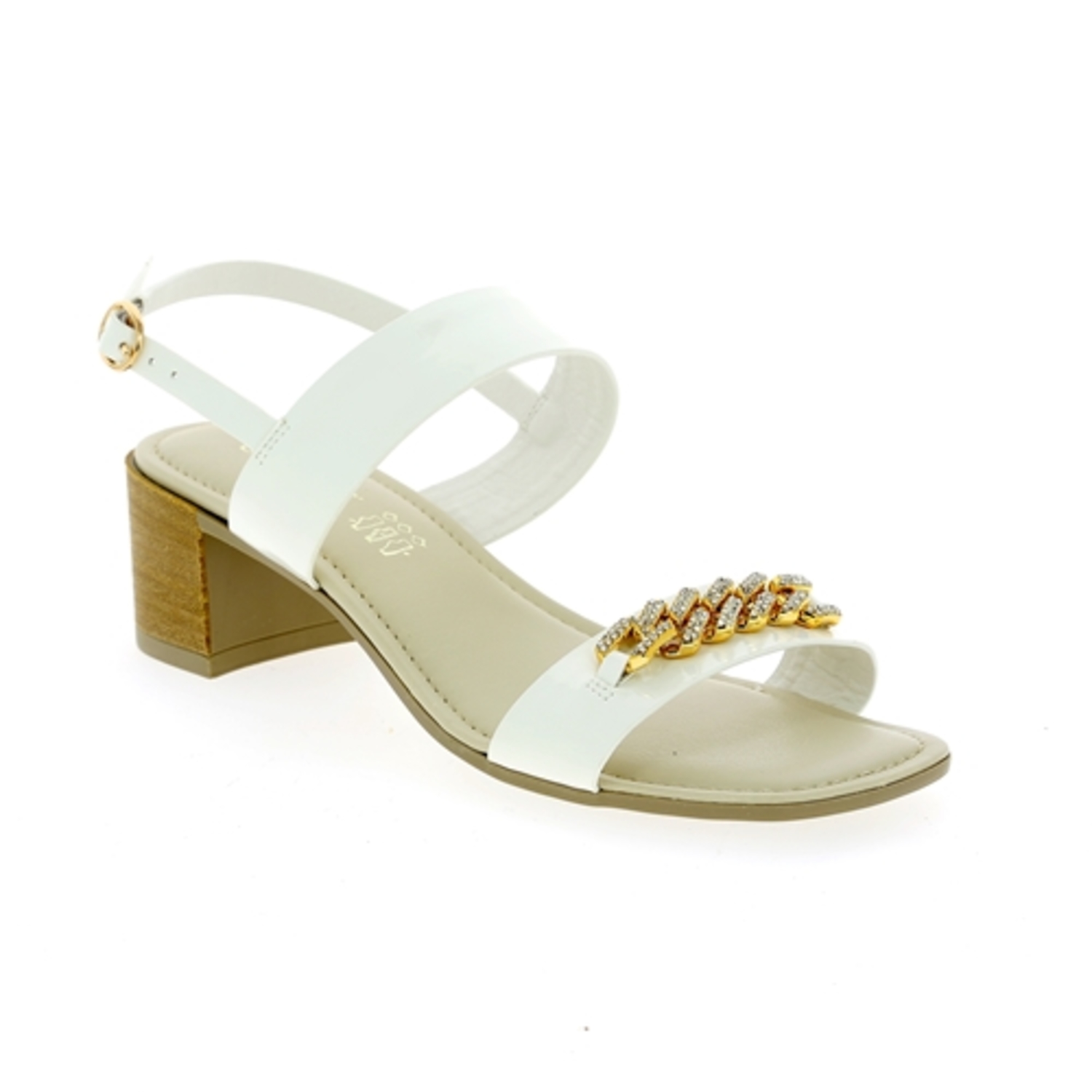 Zoom Cypres sandales blanc