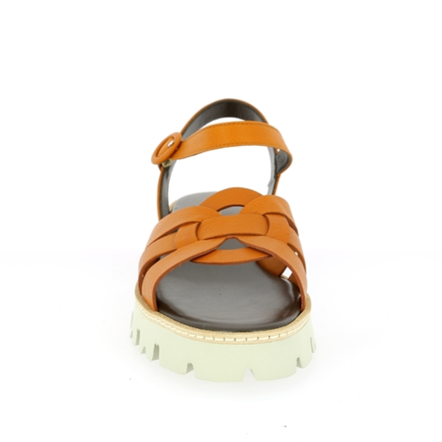 Zoom Brunate sandalen cognac