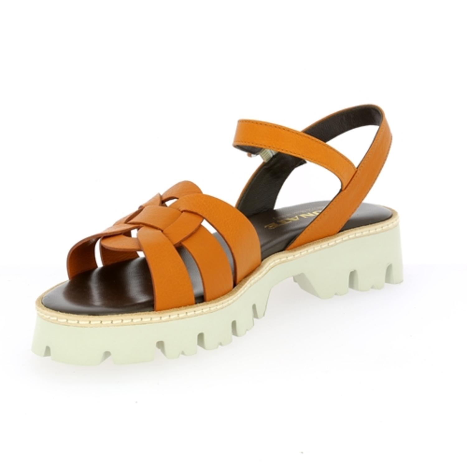 Zoom Brunate sandalen cognac