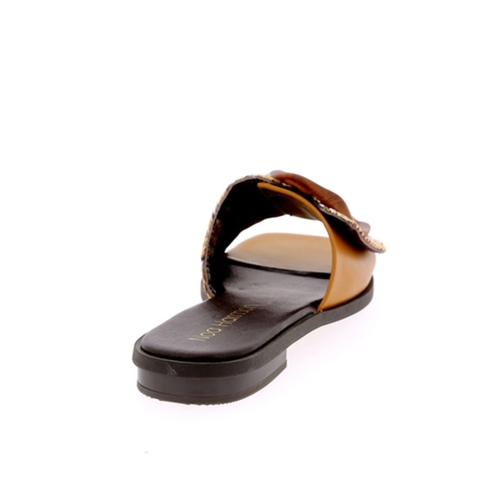 Noa Harmon Muiltjes - slippers cognac