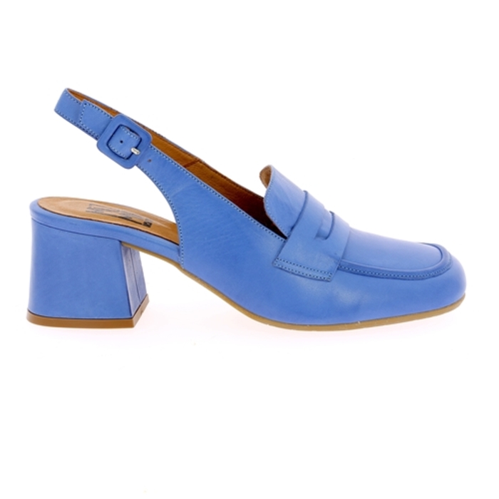 Miz Mooz instappers - instapschoenen blauw blauw