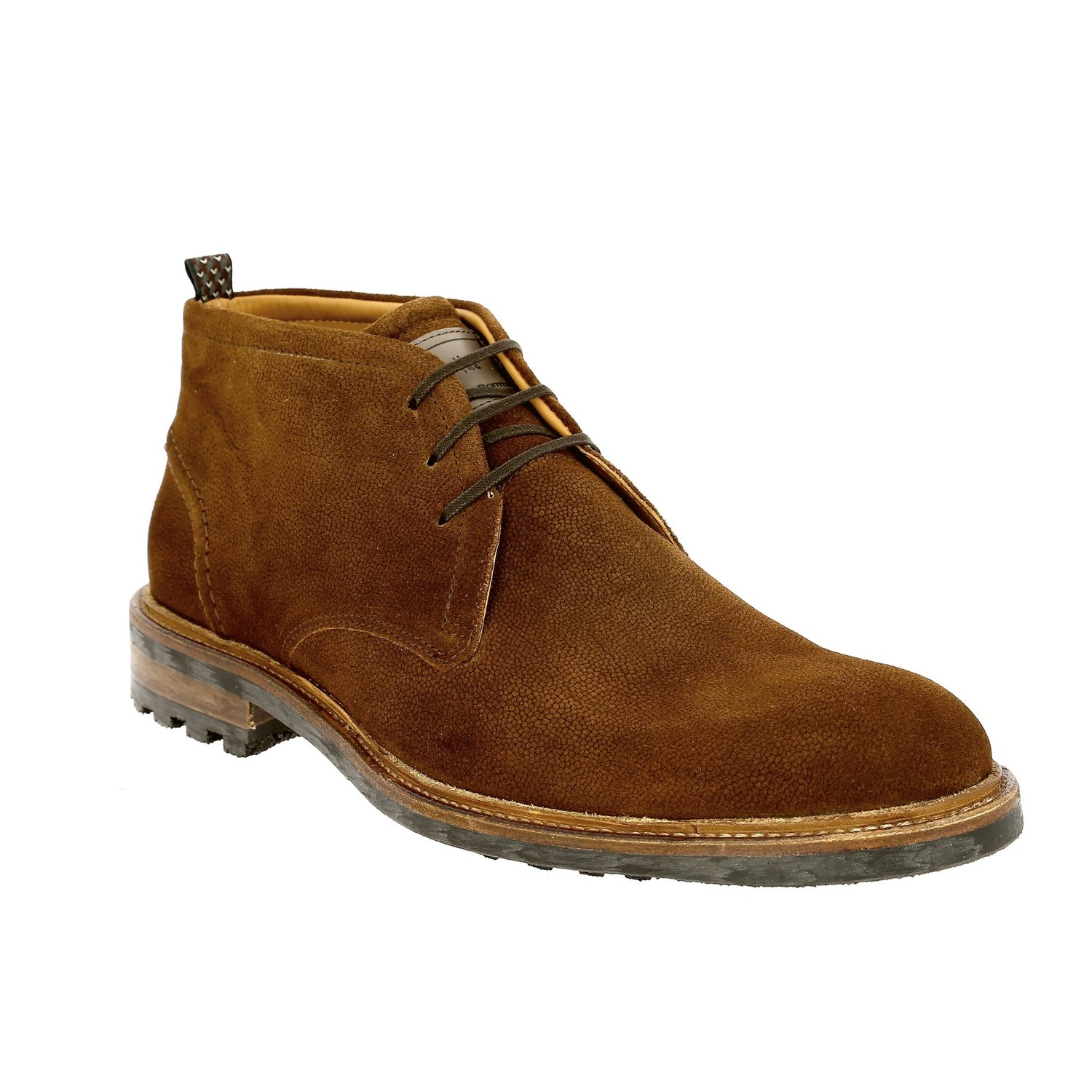 Zoom Floris Van Bommel bottines cognac