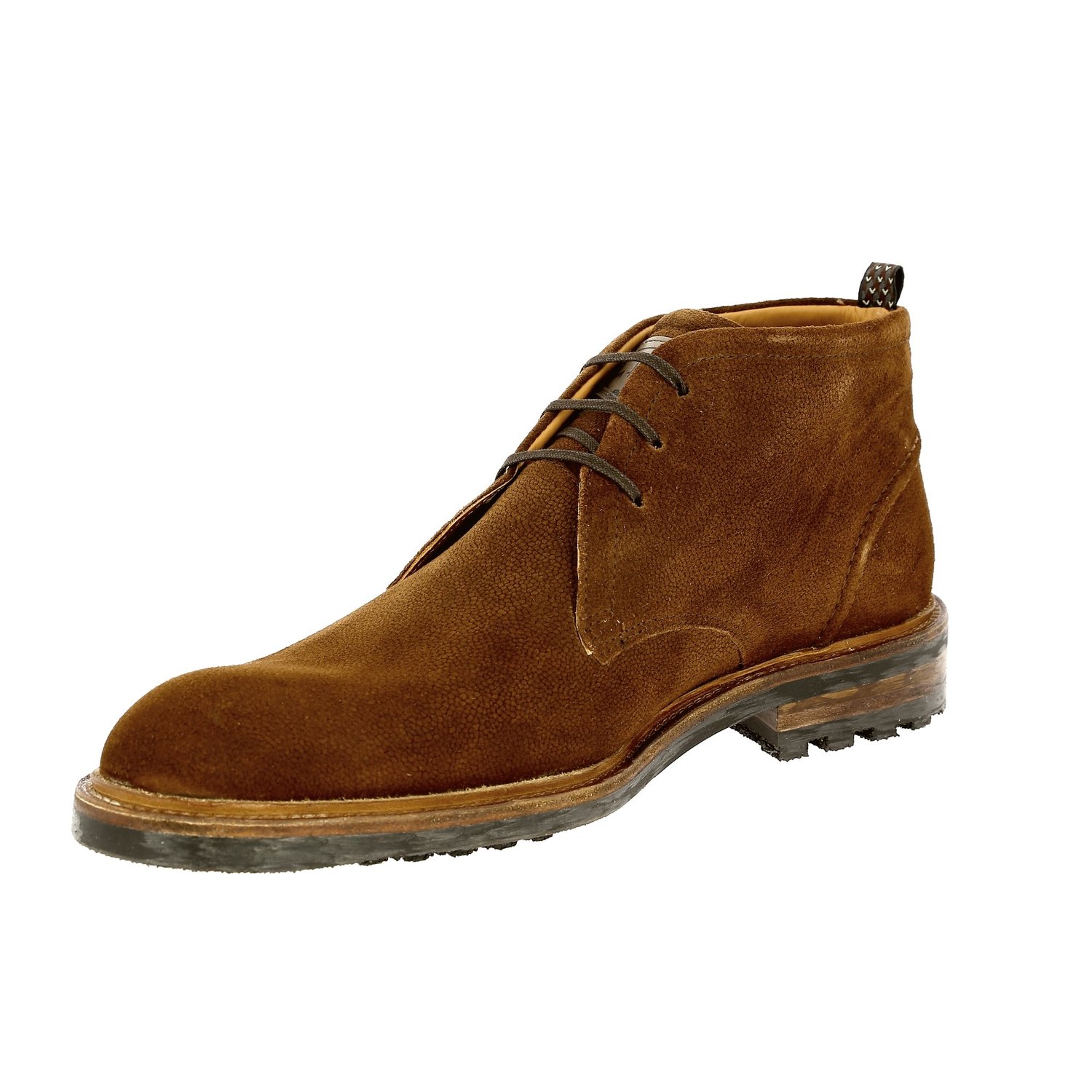 Zoom Floris Van Bommel bottines cognac