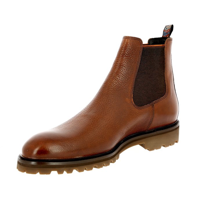 Floris Van Bommel Boots cognac