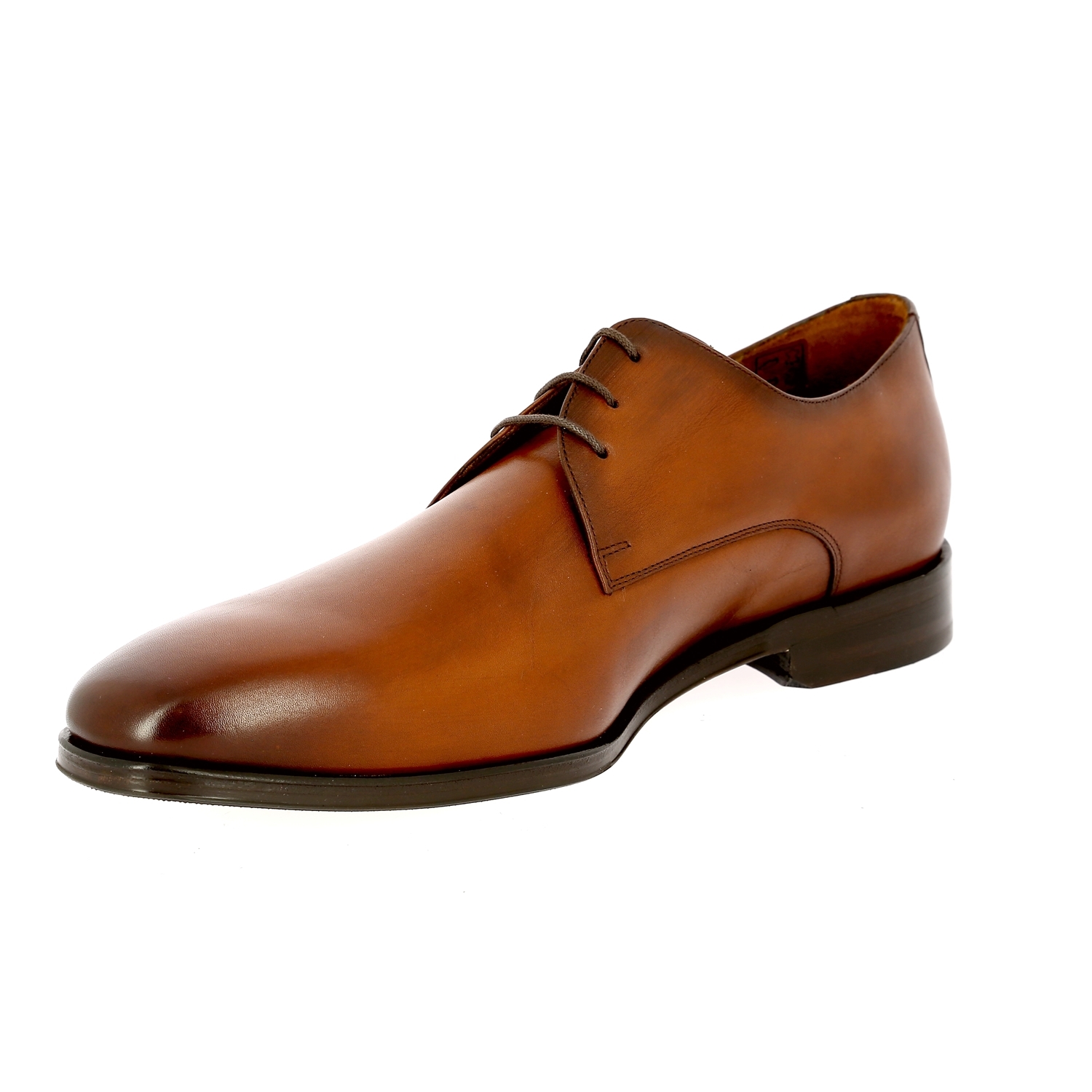 Zoom Van Bommel veterschoenen cognac