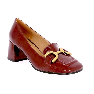 Bibilou moccassins bordeaux