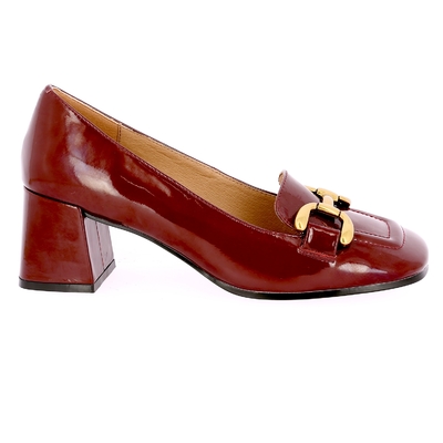 Bibilou moccassins bordeaux