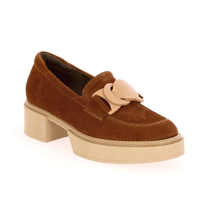 Softwaves moccassins cognac