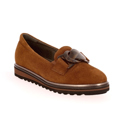 Softwaves moccassins cognac