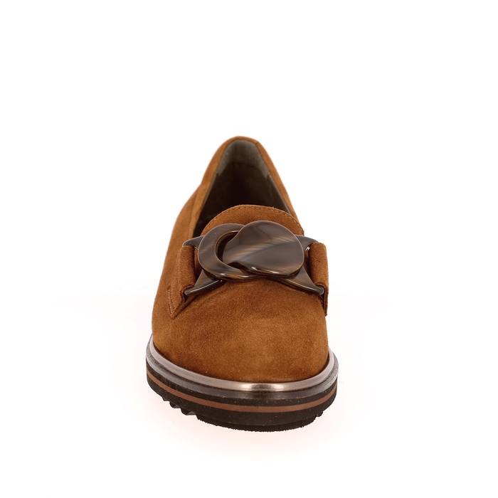 Softwaves Instappers - instapschoenen cognac