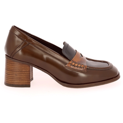 Pertini instappers - instapschoenen cognac