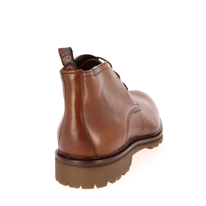 Floris Van Bommel Bottines cognac