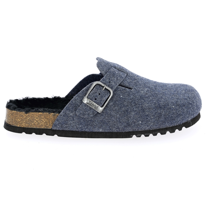 Scholl pantoffels blauw blauw