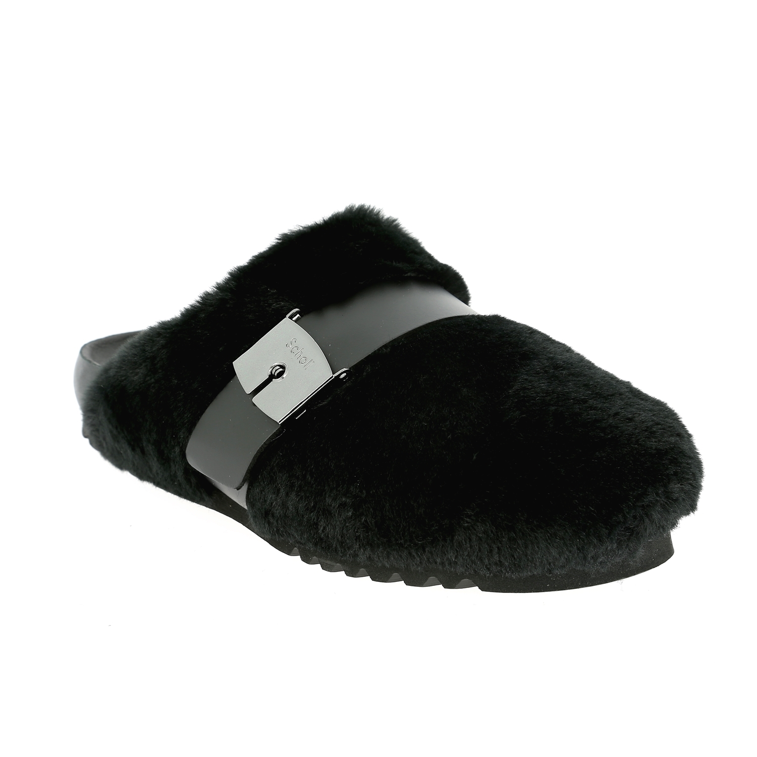 Zoom Scholl muiltjes - slippers zwart