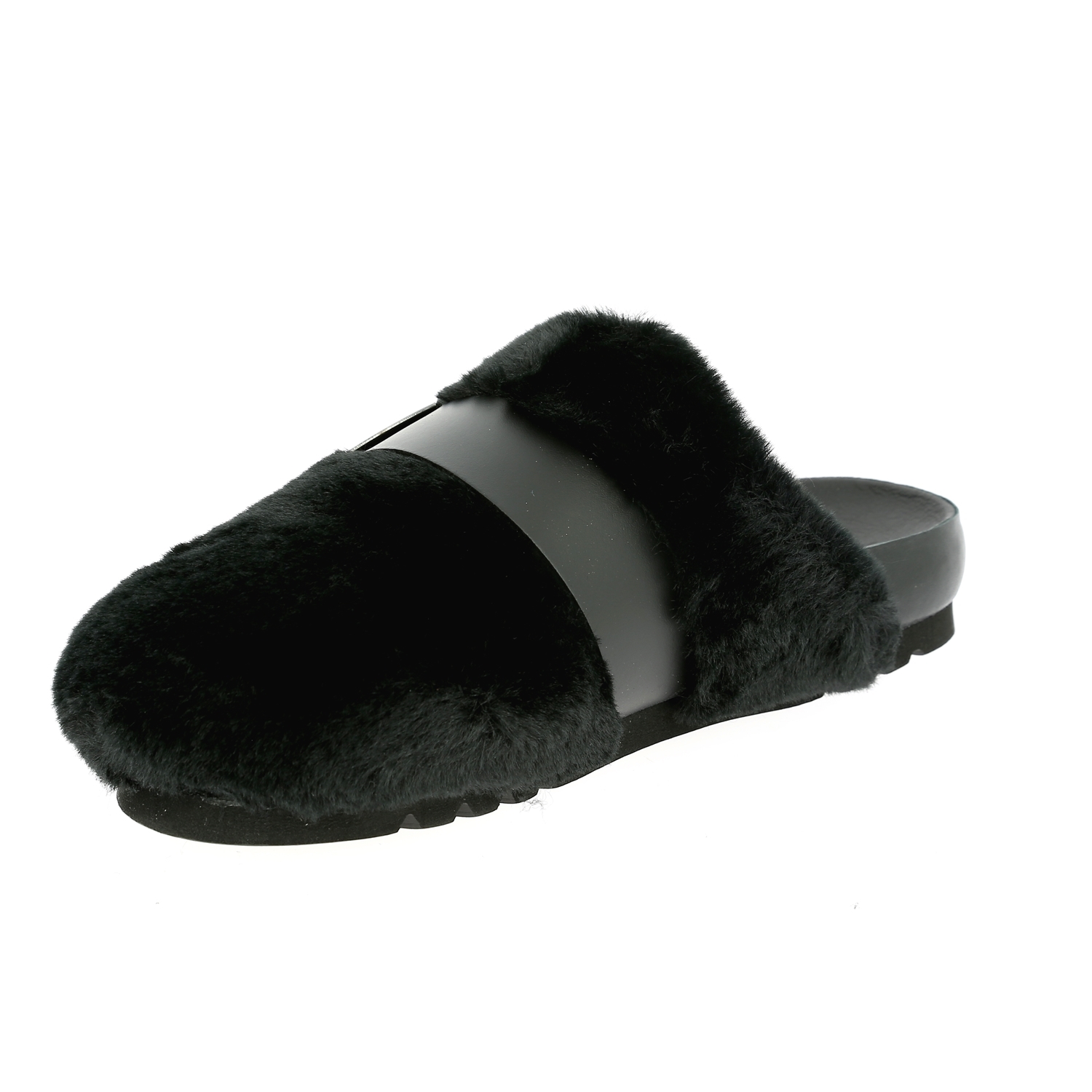 Zoom Scholl muiltjes - slippers zwart