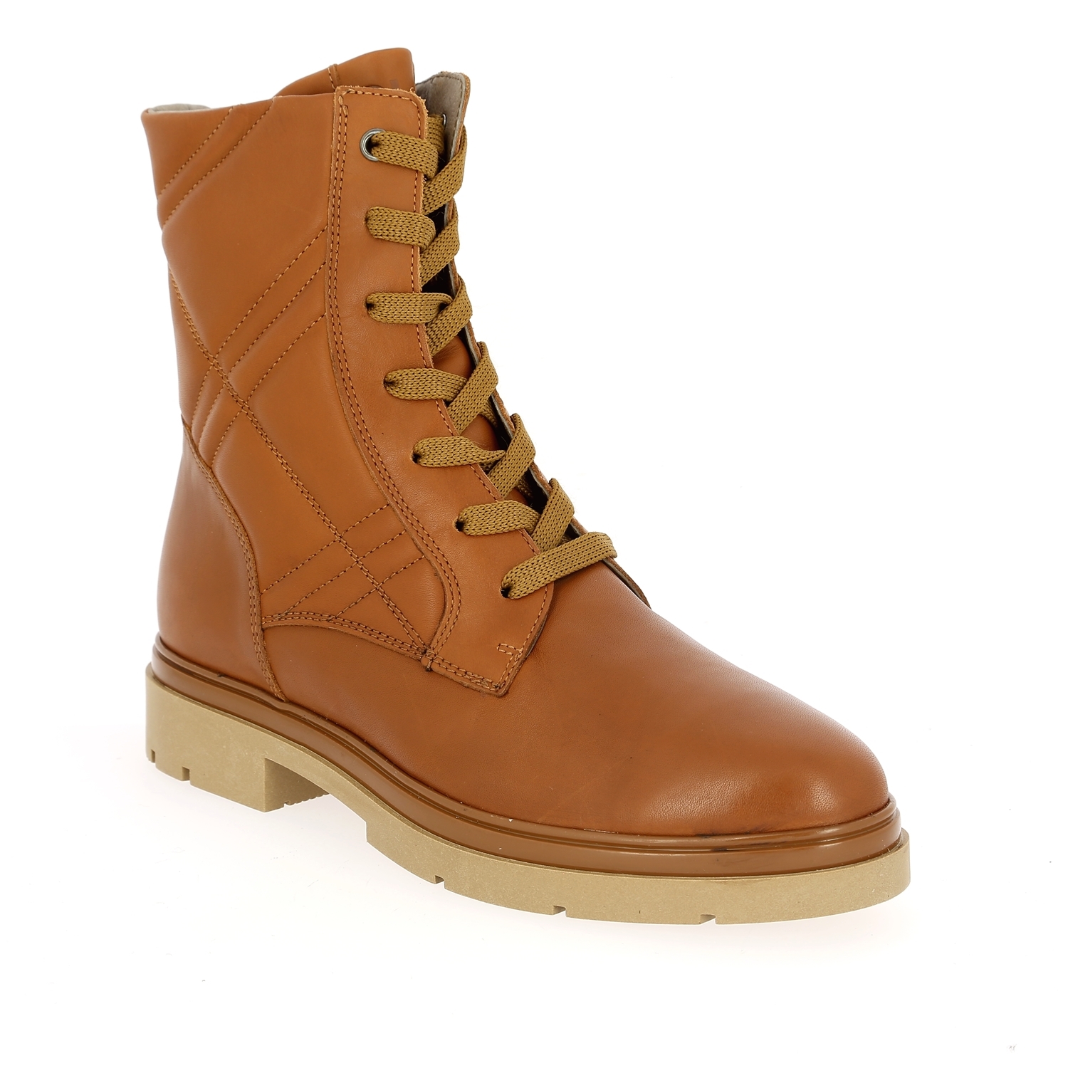 Zoom Dlsport bottines cognac