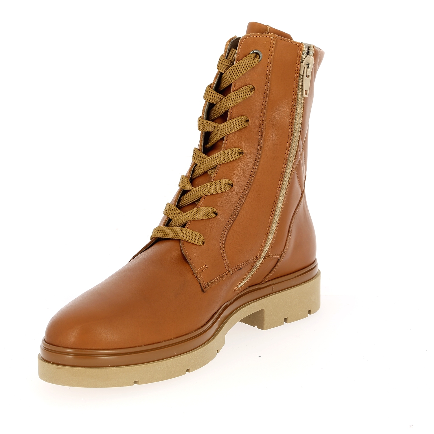 Zoom Dlsport bottines cognac