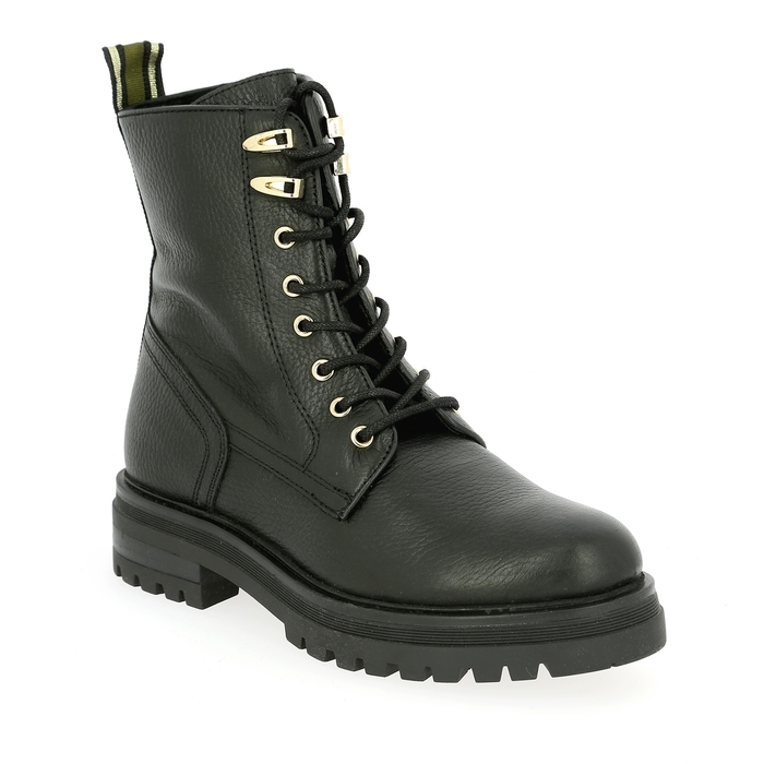 Poelman boots zwart zwart