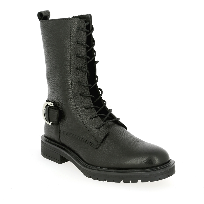 Poelman boots zwart zwart