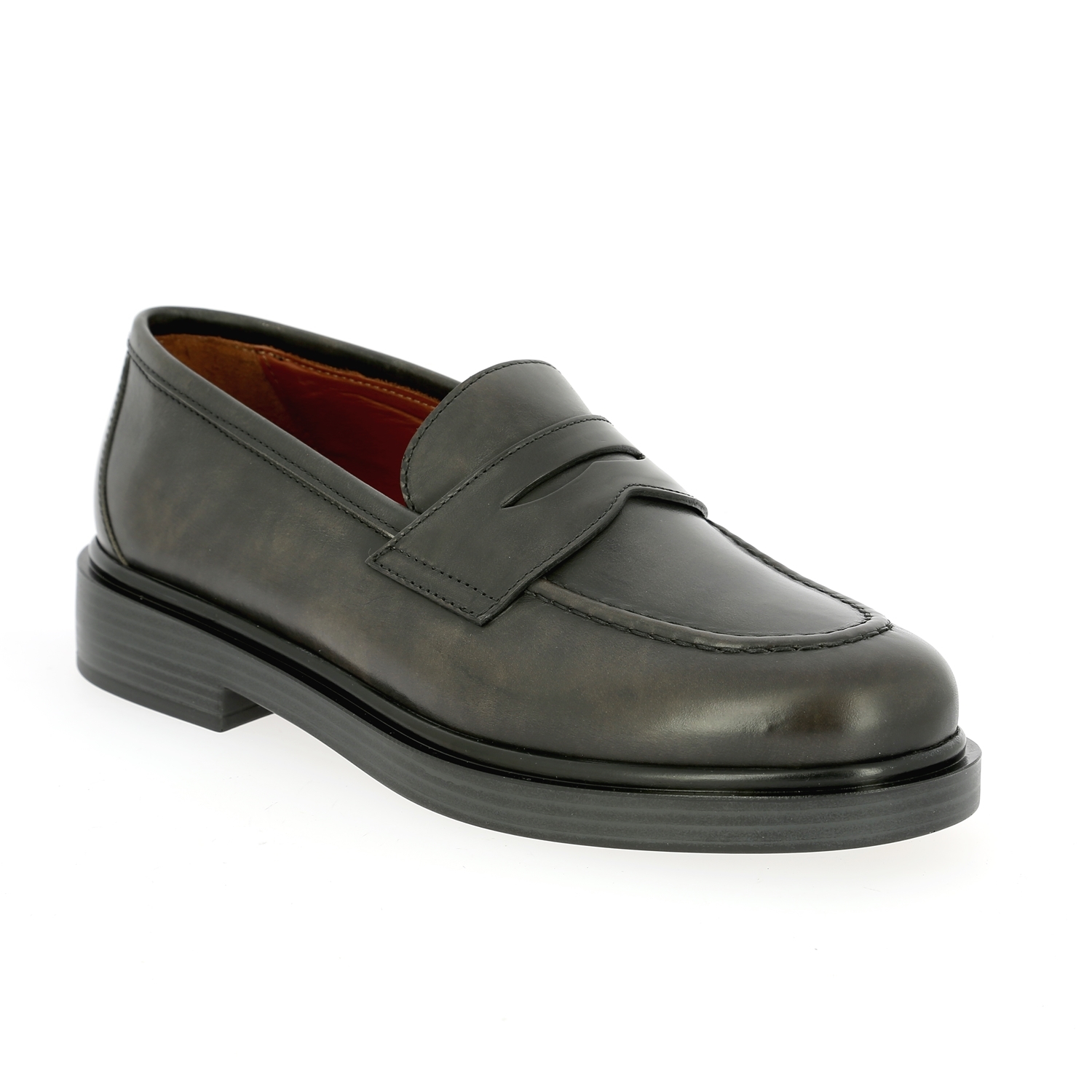 Zoom Rossano Bisconti moccassins gris