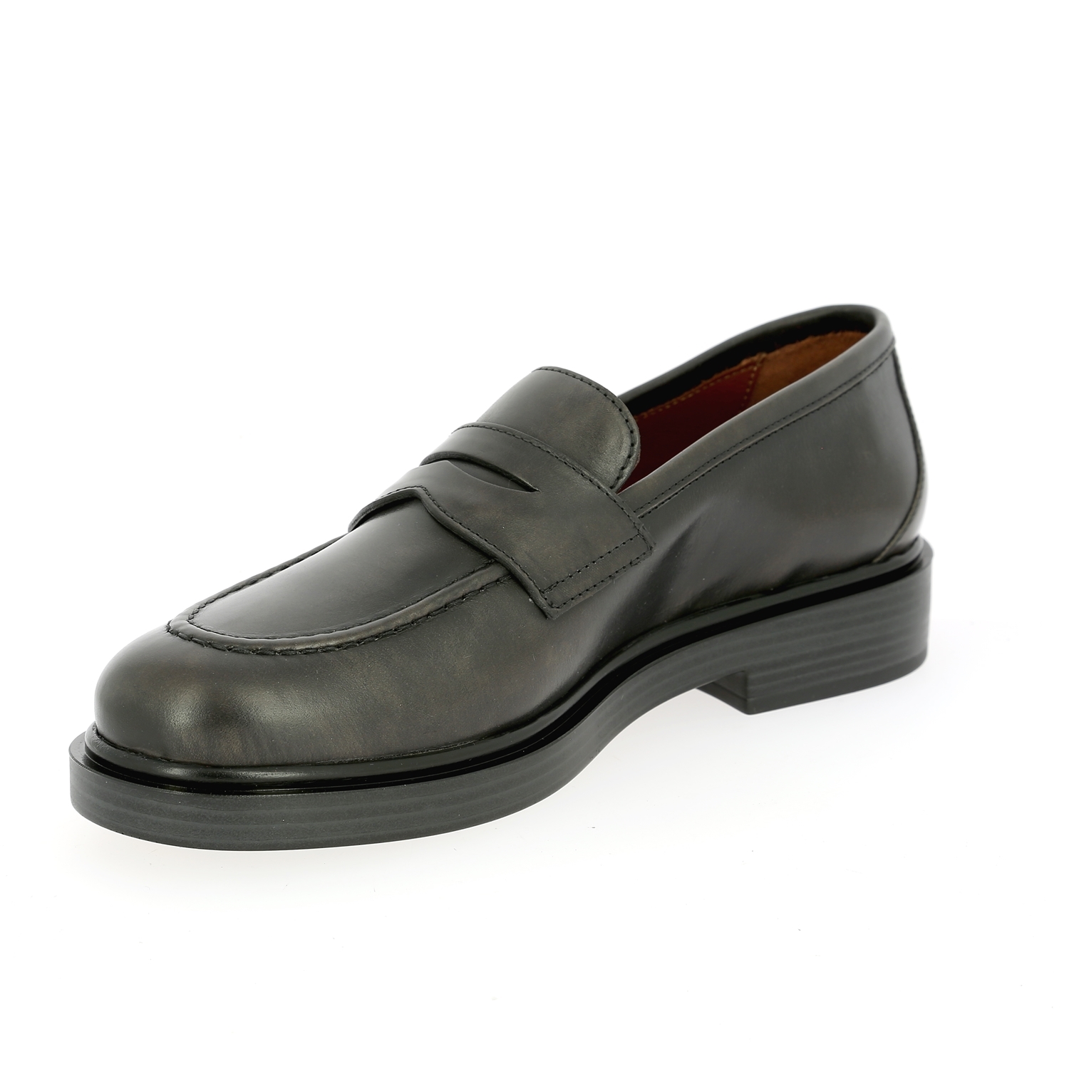 Zoom Rossano Bisconti moccassins gris