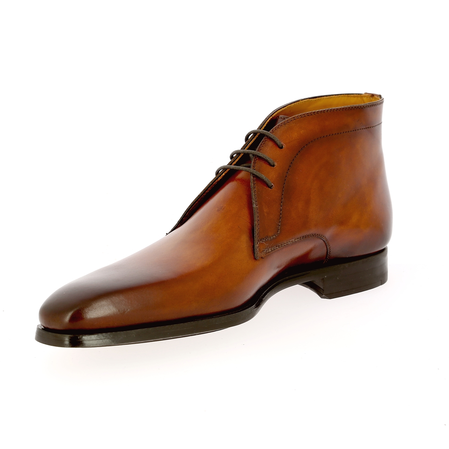 Zoom Magnanni bottines cognac