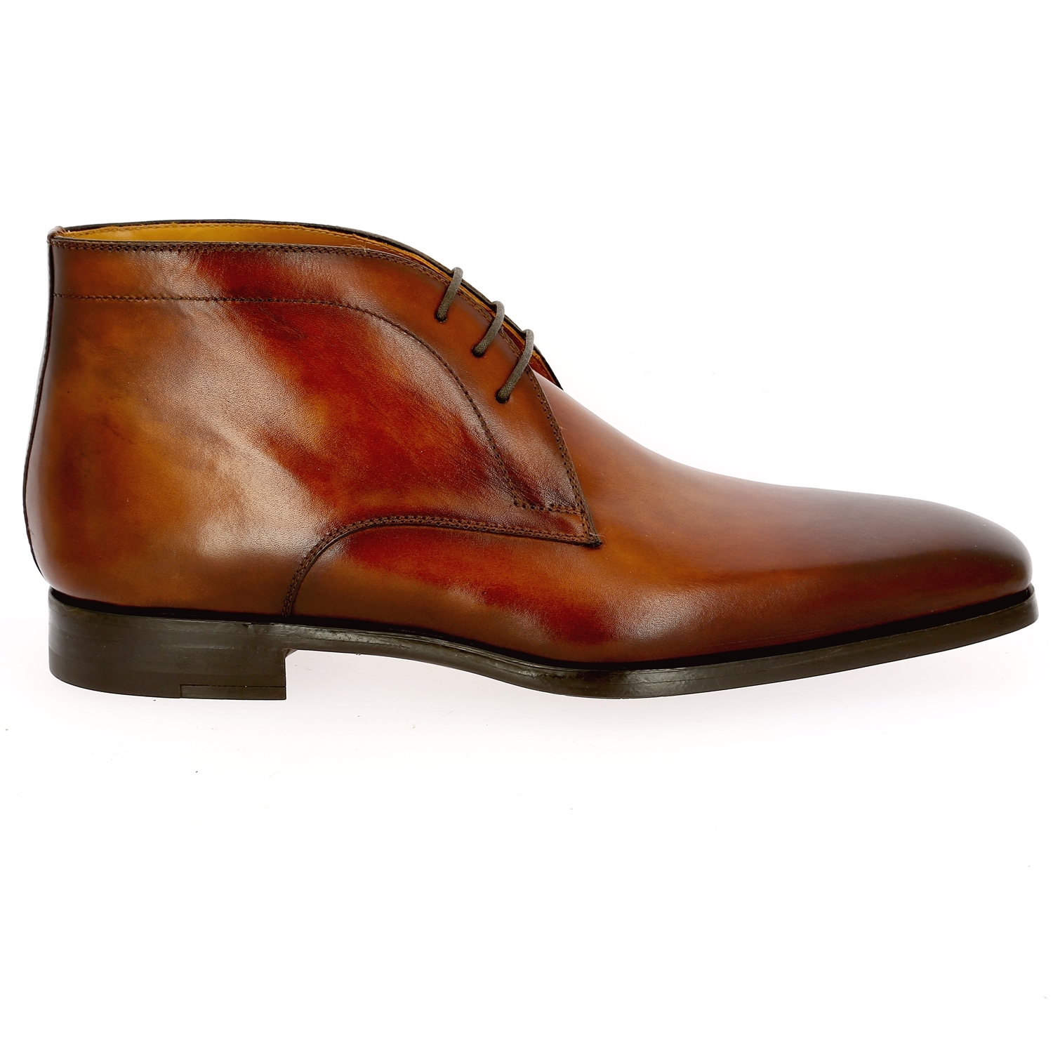 Zoom Magnanni bottines cognac