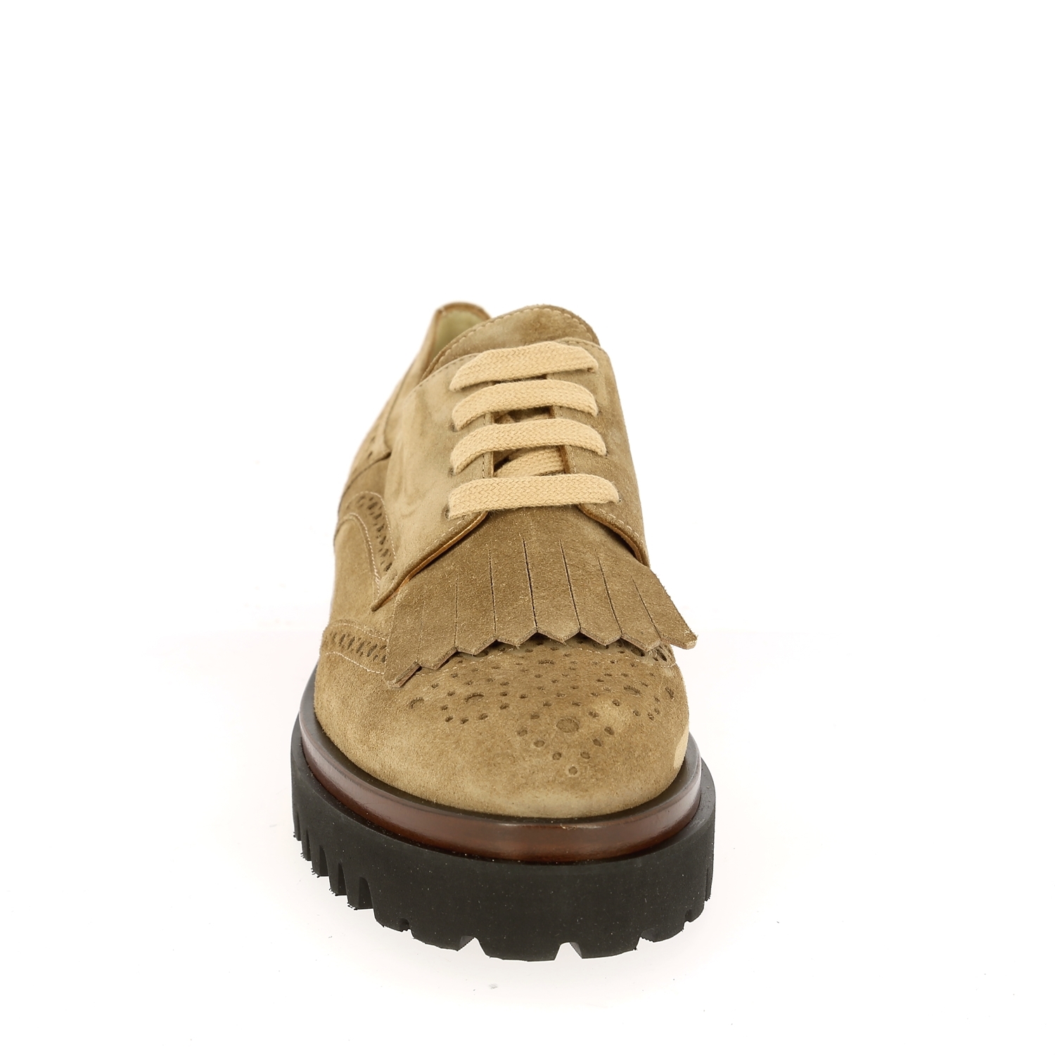 Zoom Trumans veterschoenen beige