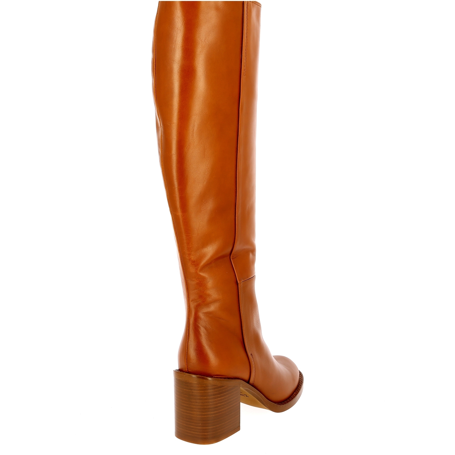 Zoom Zinda bottes cognac