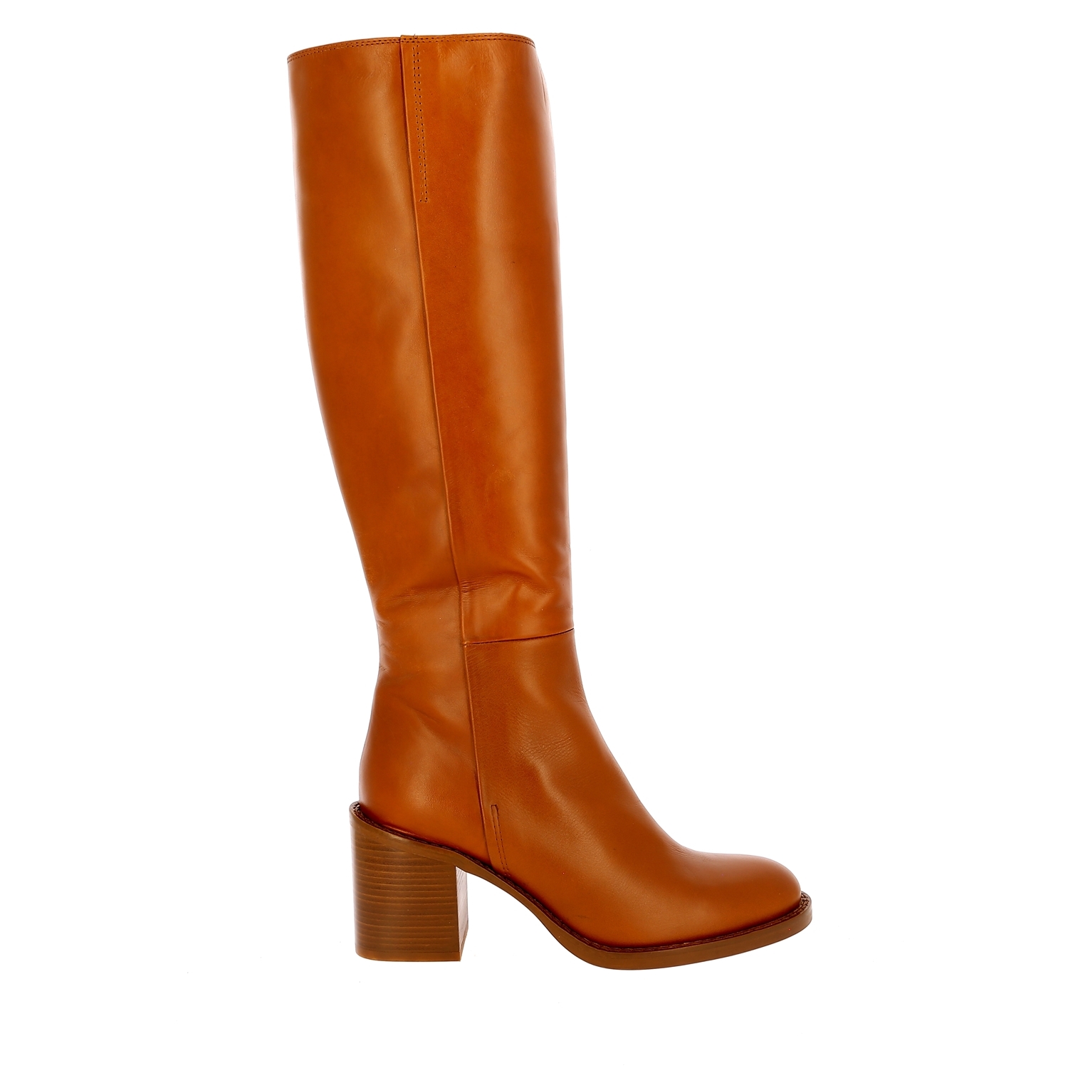 Zoom Zinda bottes cognac