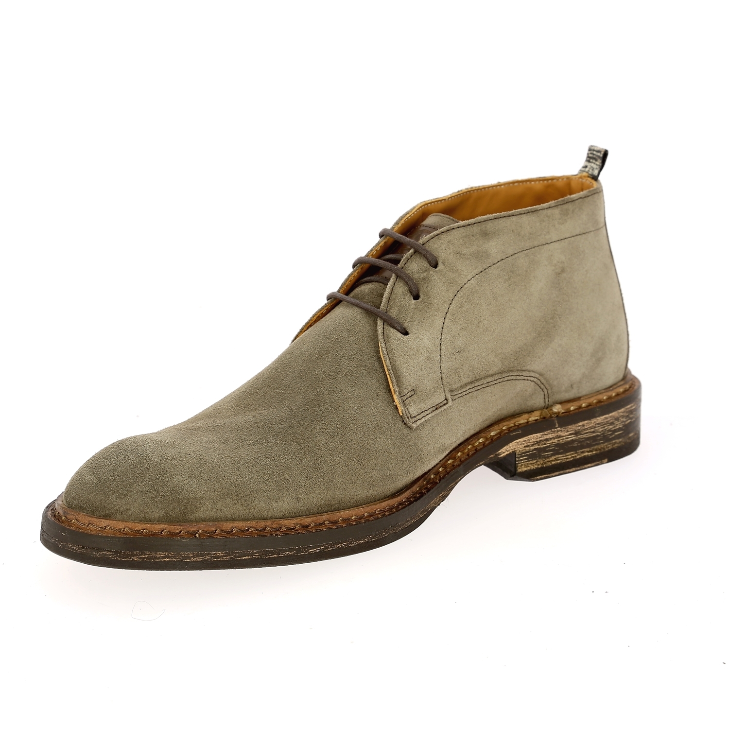 Zoom Floris Van Bommel bottines taupe