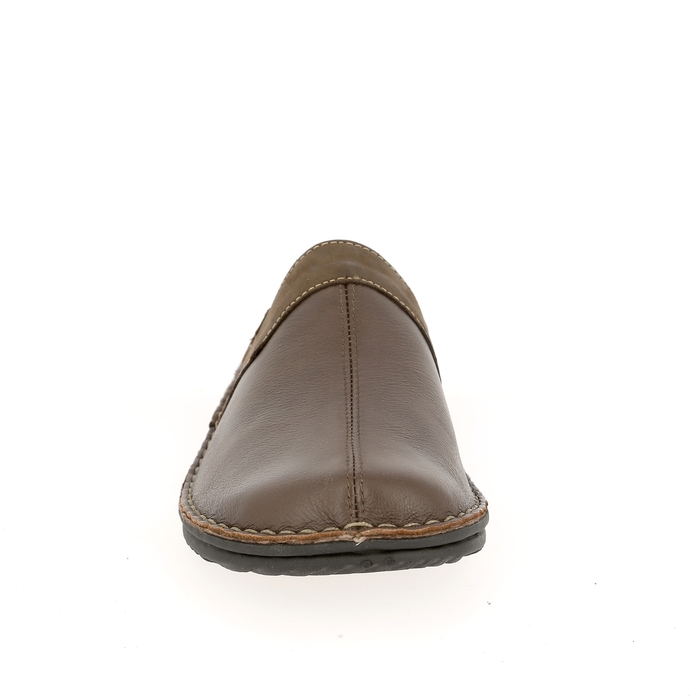 Cypres Pantoffels bruin