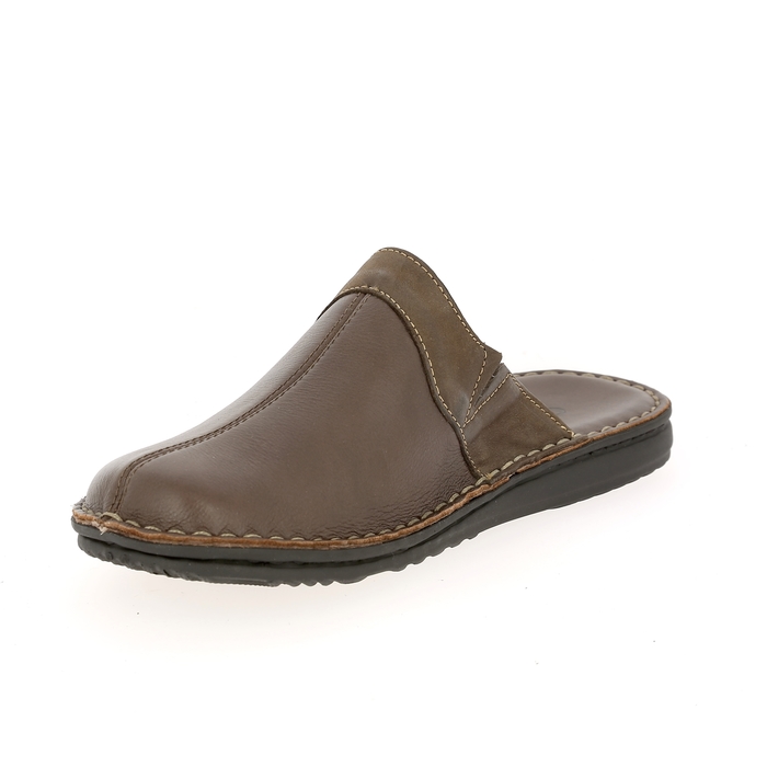 Cypres Pantoffels bruin