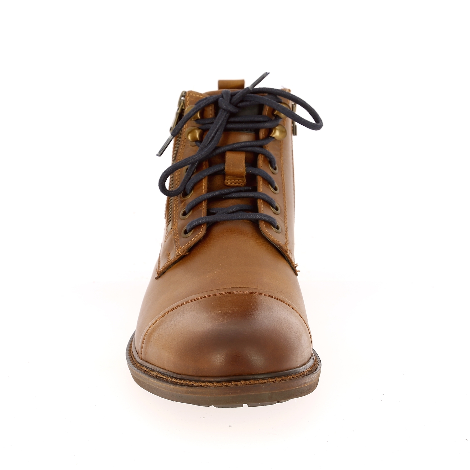 Zoom Cypres bottines cognac