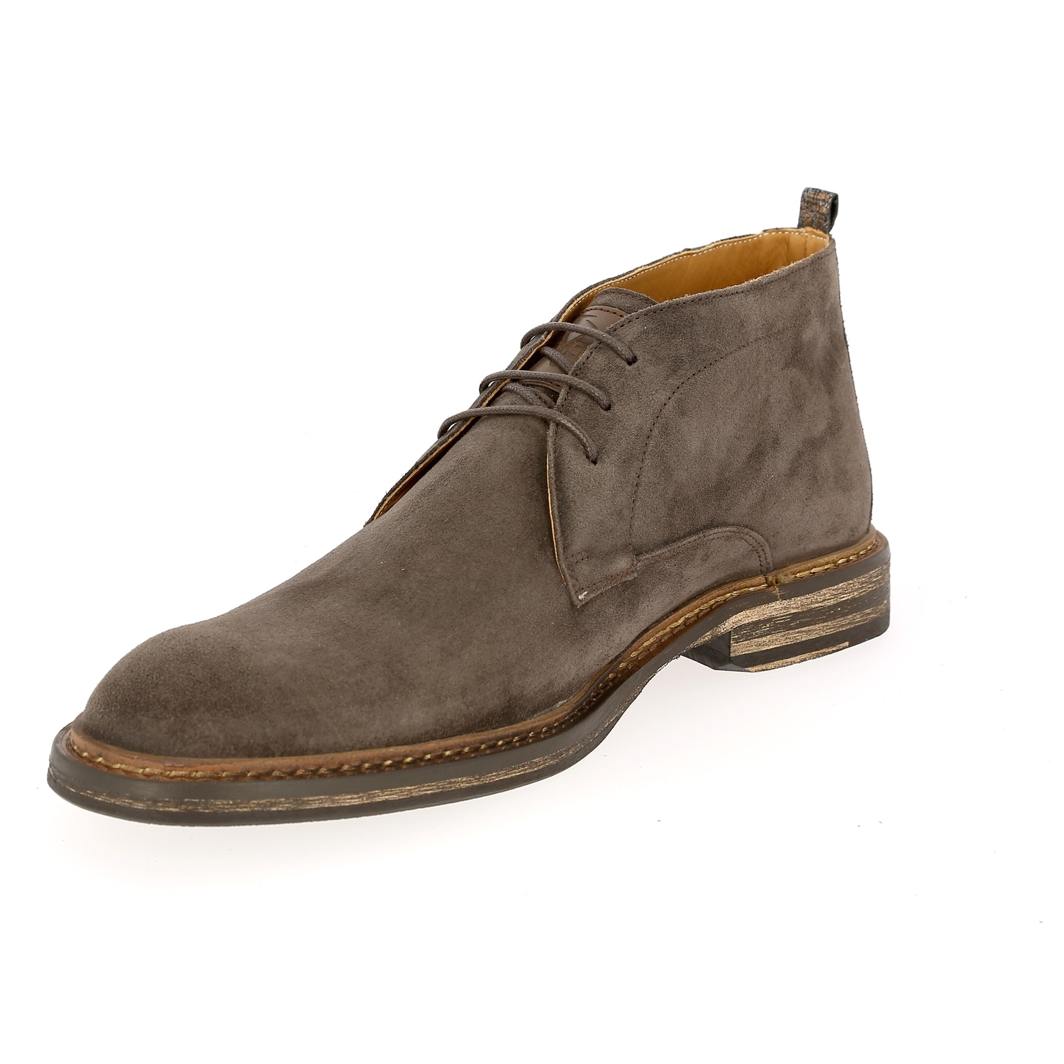 Zoom Floris Van Bommel bottines brun