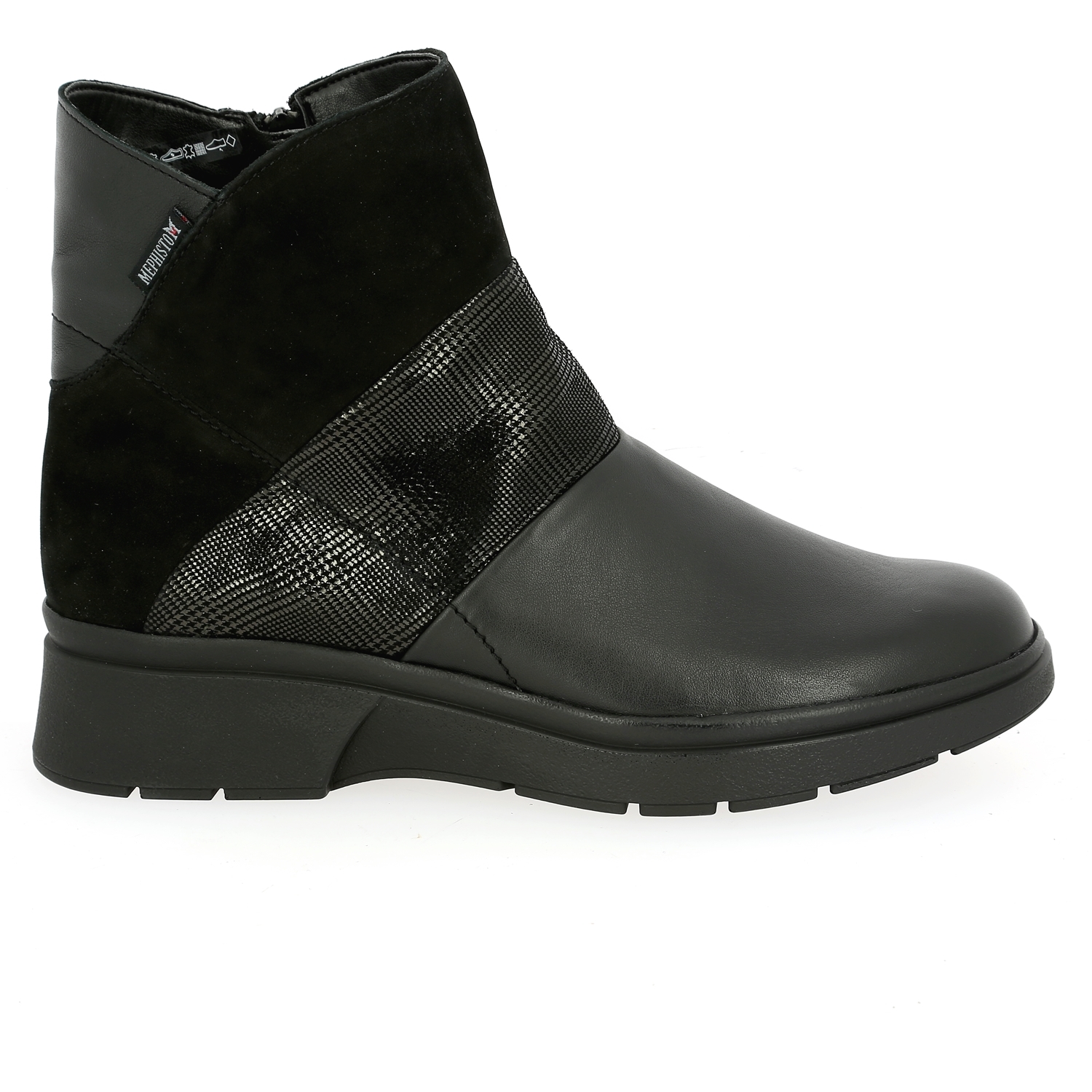 Zoom Mephisto boots zwart