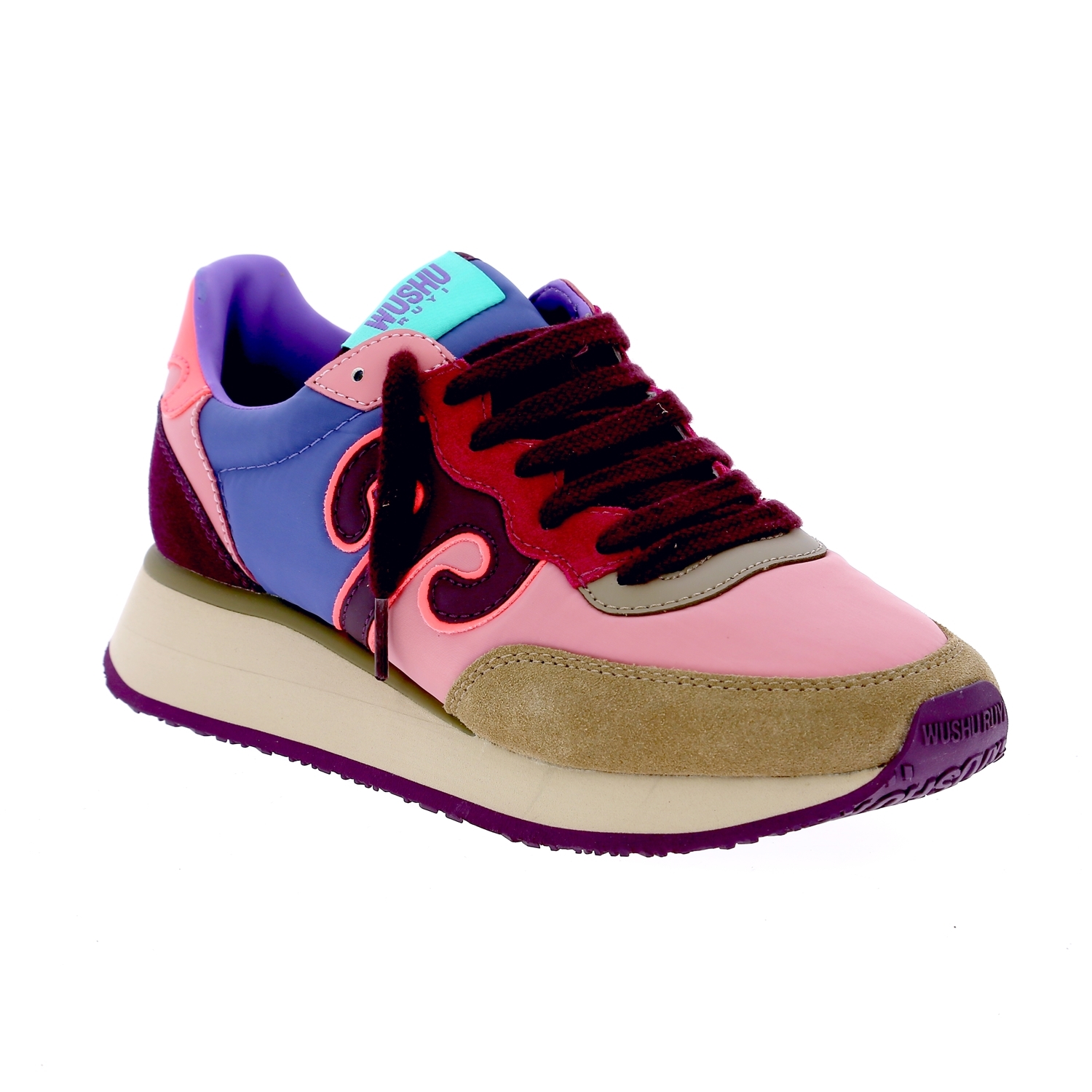 Zoom Wushu sneakers roze