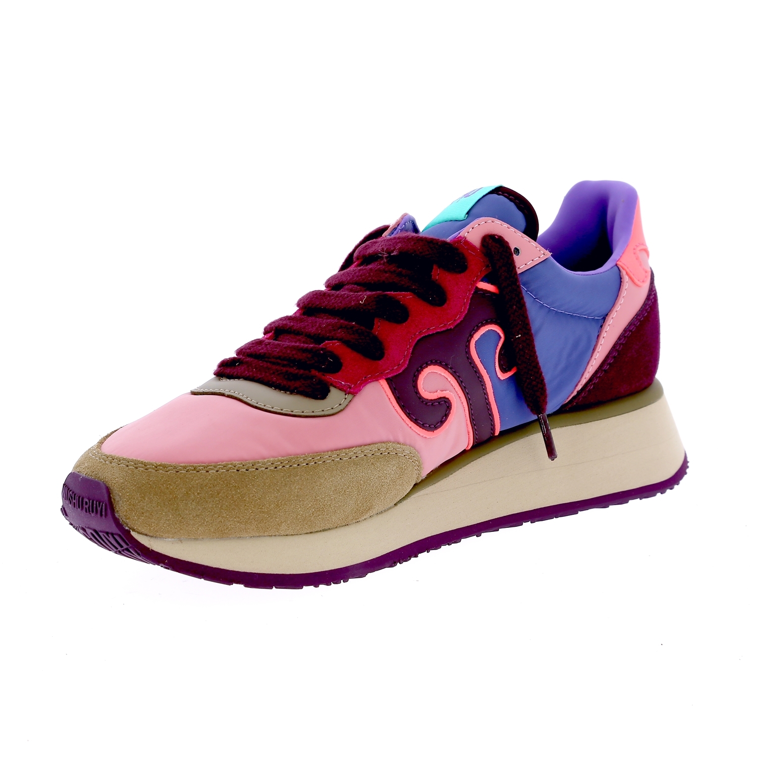 Zoom Wushu sneakers roze