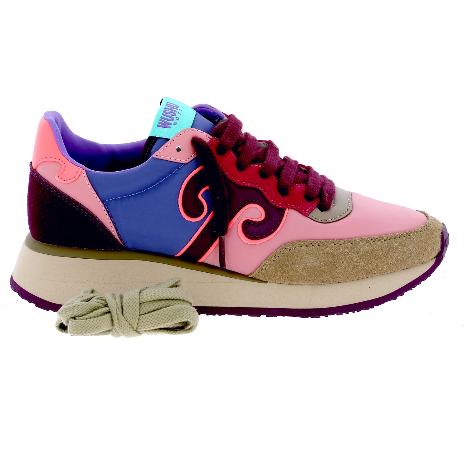 Zoom Wushu sneakers roze