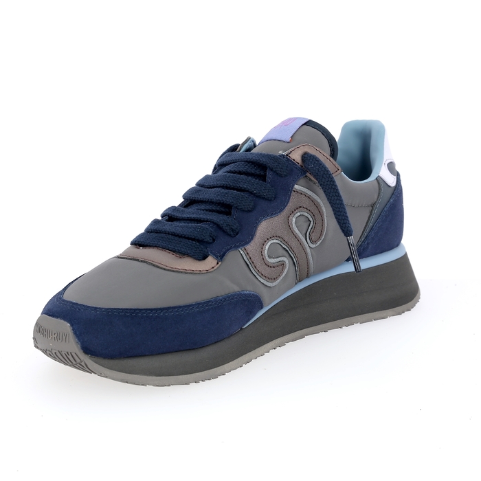 Wushu Sneakers blauw