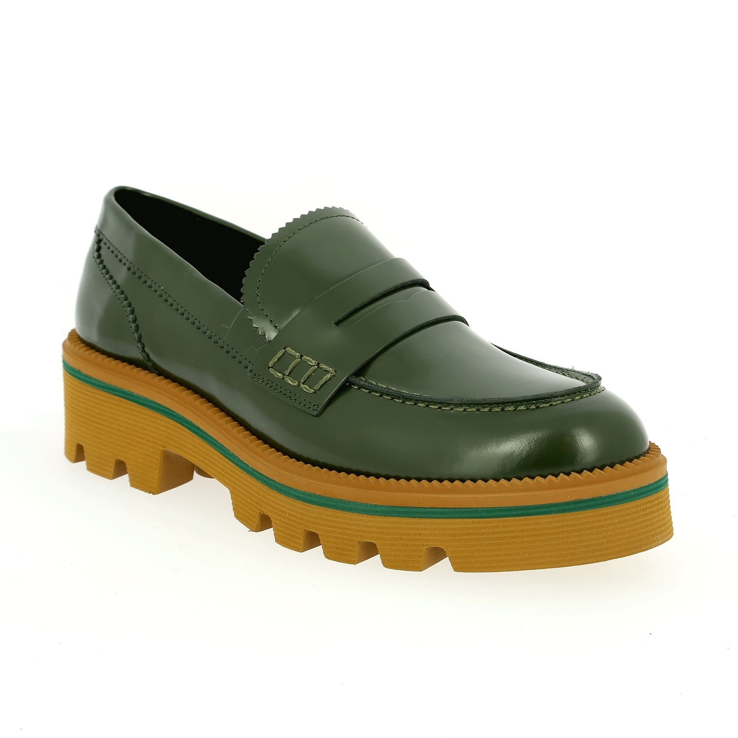 Zoom J'hay moccassins vert