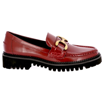 Bibilou moccassins bordeaux