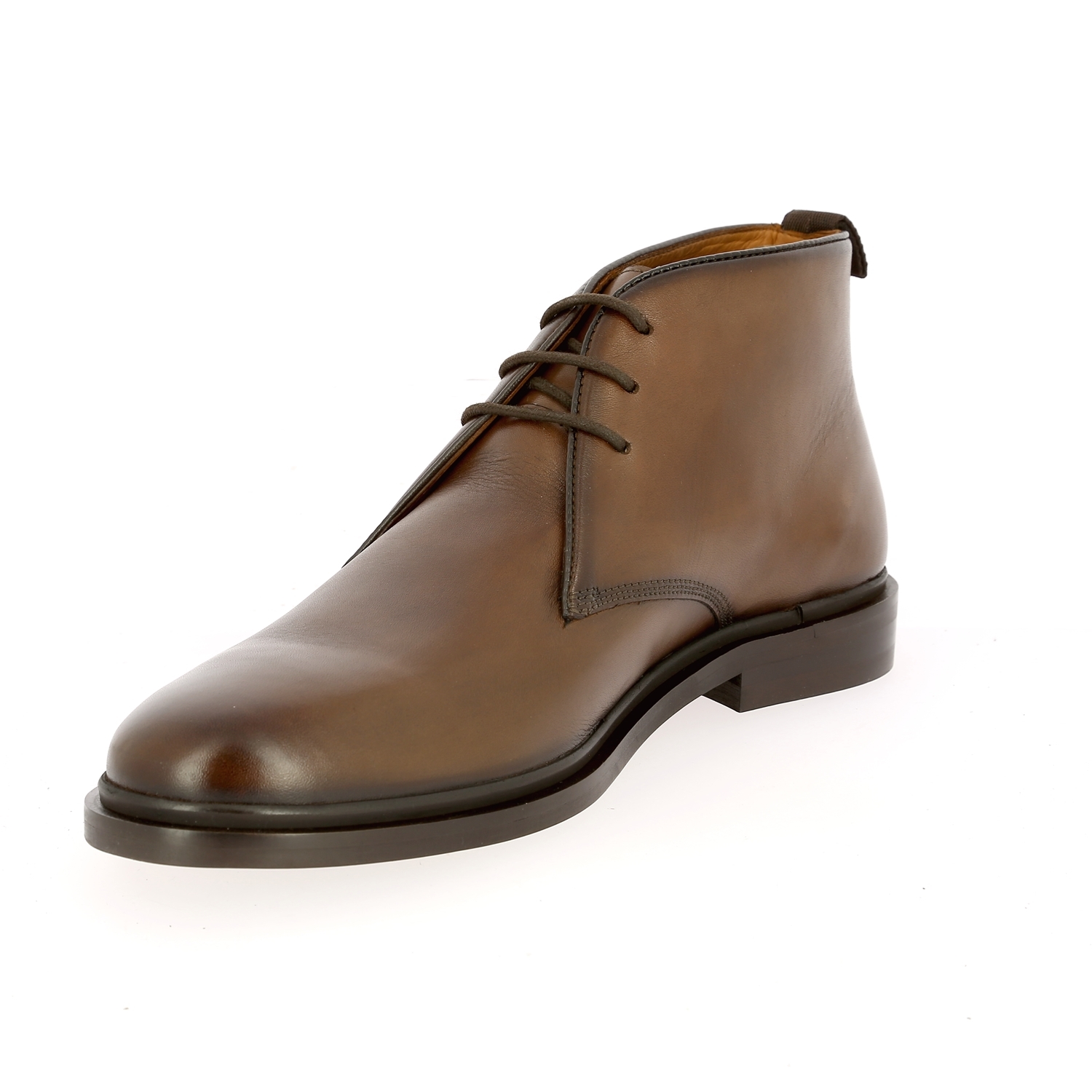 Zoom Daniel Kenneth bottines cognac