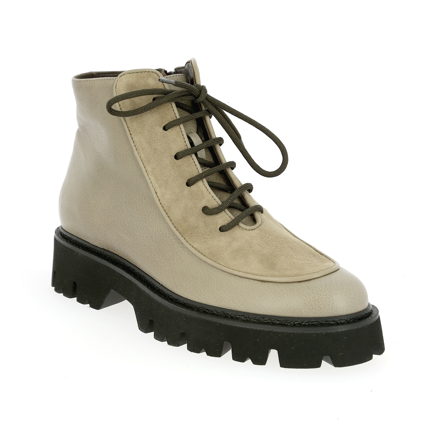 Zoom Brunate bottines taupe