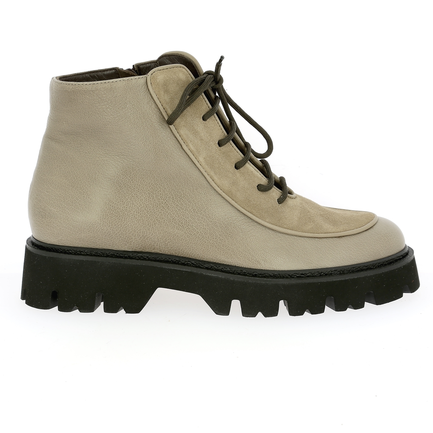 Zoom Brunate bottines taupe