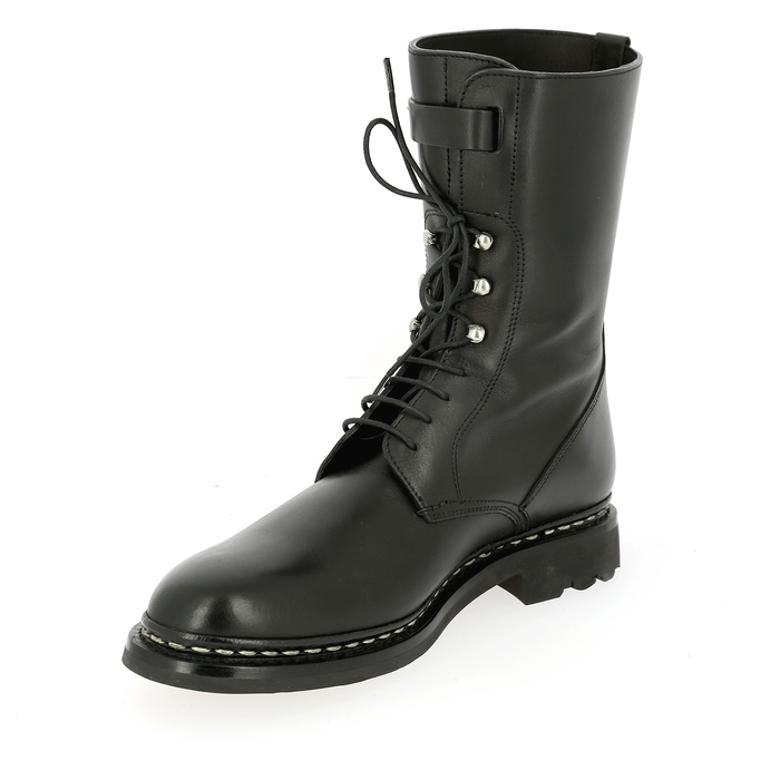 Heschung bottines noir noir